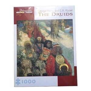 Pomegranate Art Piece Puzzle The Druids 1000 Piece Henry Hornel Glasglow Sealed